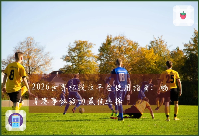 2026世界杯投注平台使用指南：畅享赛事体验的最佳选择